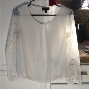 Lace Sleeve Blouse